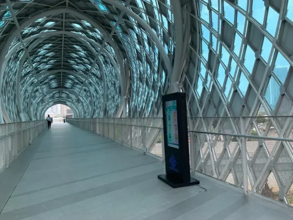 Outdoor Floor standing Kiosk for Pintasan Saloma