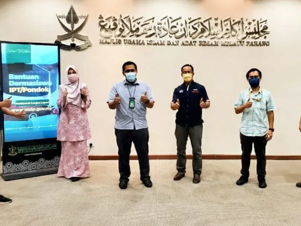 Digital Signage Floor Stand Kiosk for Majlis Ugama Islam Dan Adat Resam Melayu Pahang