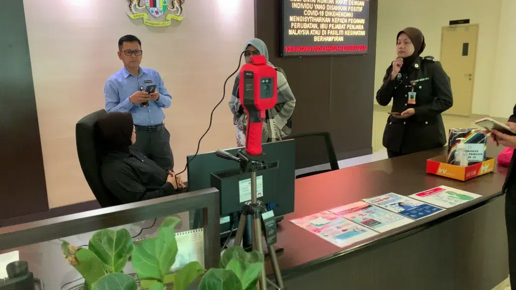 Temperature Scanner for Ibu Pejabat Penjara