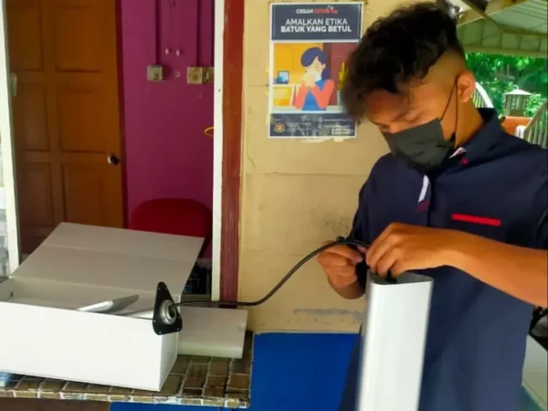 Temperature Scanner for Kem Wawasan Negara Alor Gajah
