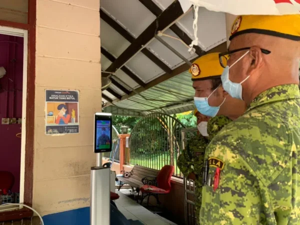 Temperature Scanner for Kem Wawasan Negara Kampung Empang Batu