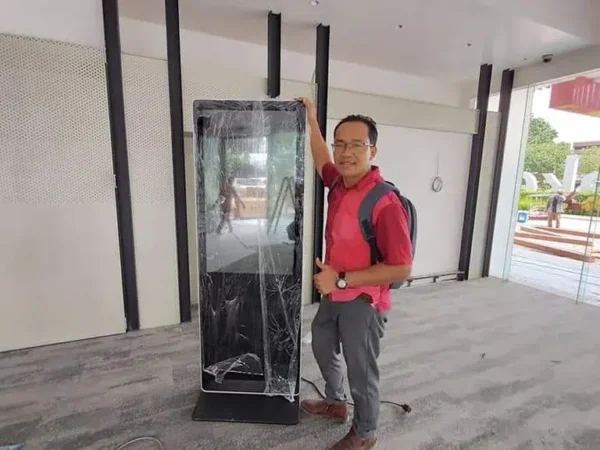 Touchscreen Kiosk Floor Stand for Mahsing (M Luna)