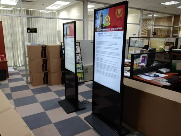 Touchscreen Kiosk Floor Stand for Majlis Perbandaran Sungai Petani Kedah (MPSPK)