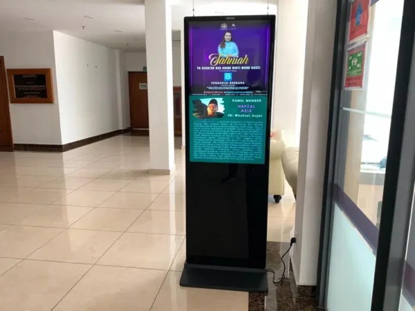 Double Sided Floor Stand Kiosk for Mediatronix Trading
