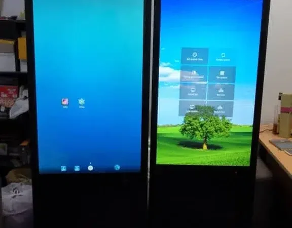 Touchscreen Floor Stand Kiosk for Syncmax Event