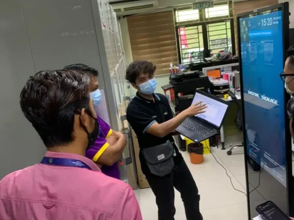 Touchscreen Floor Standing Kiosk for Majlis Perbandaran Kulim (MPK)