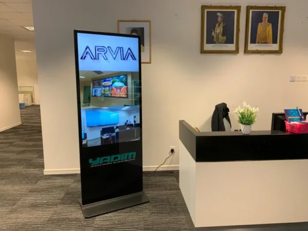 Touchscreen Floor Stand Kiosk for Yayasan Dakwah Islamiah Malaysia (YADIM)