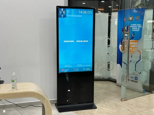 Digital Signage Floor Standing Kiosk for Majlis Bandaraya Iskandar Putri