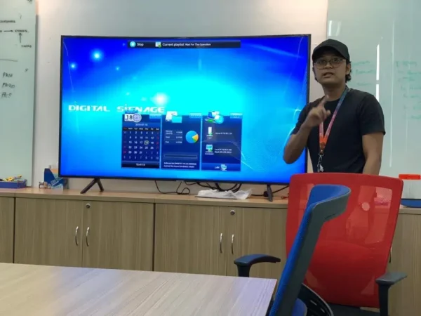 Digital Signage Monitor for Big Pharmacy