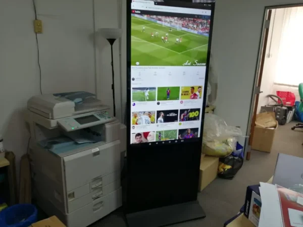 Digital Signage Floor Stand Kiosk for Evoke Productions Sdn. Bhd.