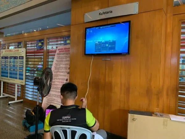 Digital Signage Monitor for Hospital Serdang