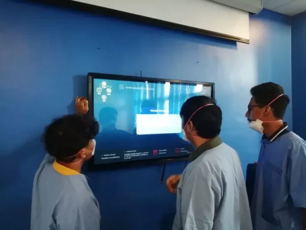 Digital Signage Monitor for Hospital Sungai Buloh