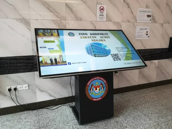 Digital Signage Monitor for Jabatan Audit Negara