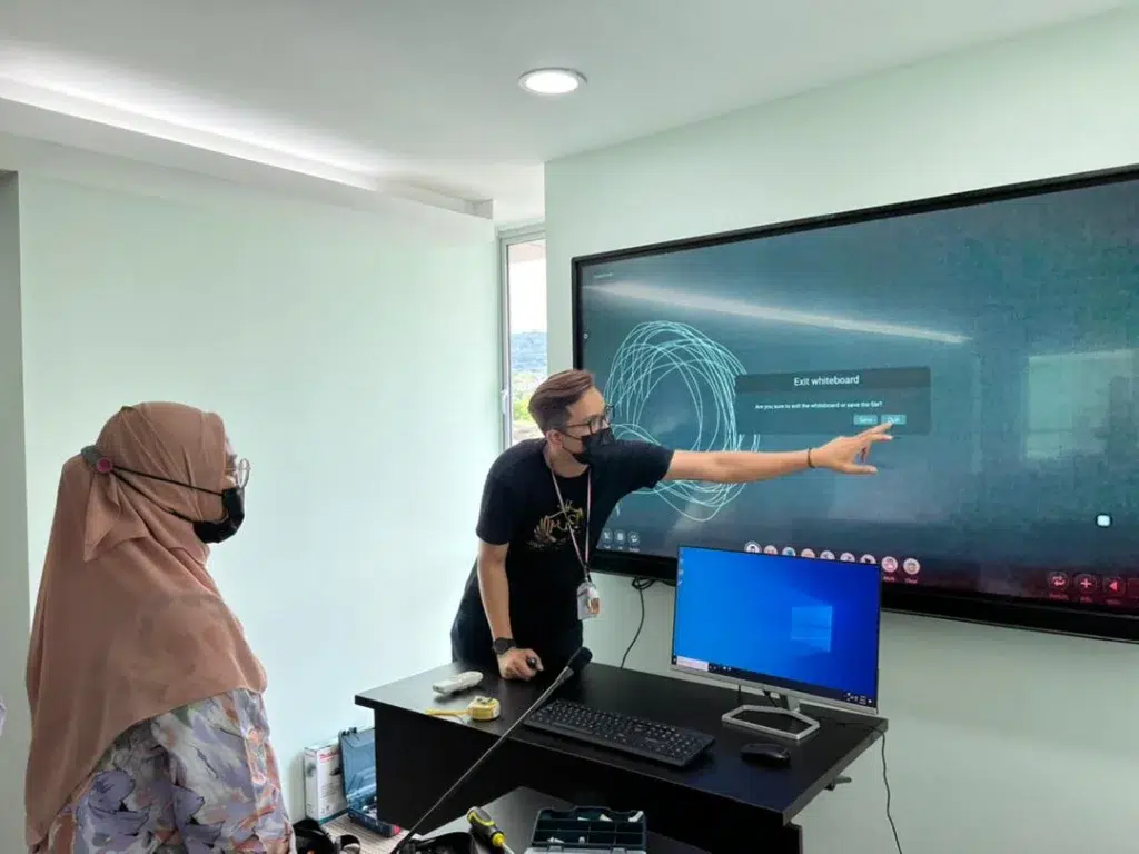 Interactive Smartboard for KPower Engineering Sdn. Bhd.