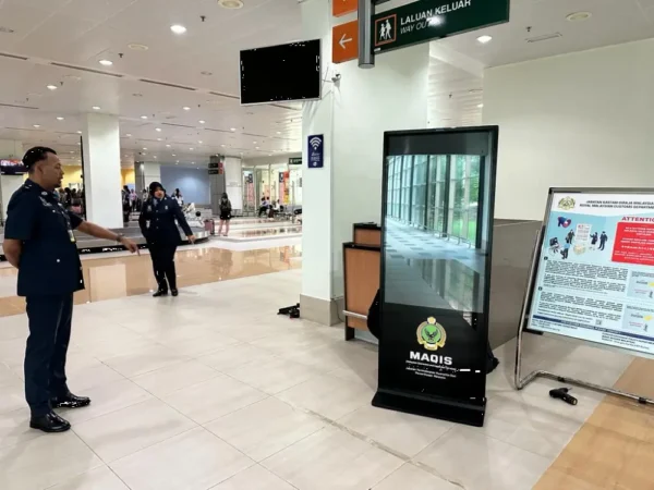 Interactive Standing Kiosk, MAQIS Lapangan Terbang Sultan Abdul Halim Kedah