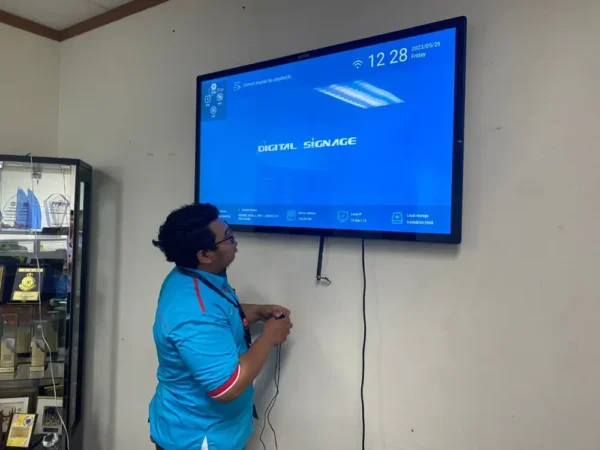 Digital Signage Monitor for PERKESO (Bahagian Pentadbiran) Jalan Tun Razak