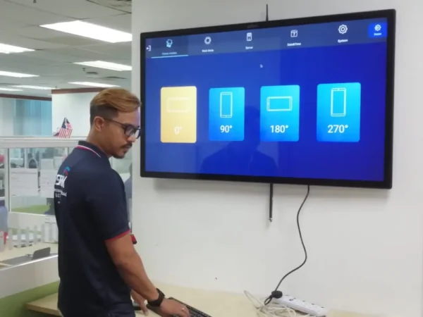 Digital Signage Monitor for PERKESO Jalan Tun Razak