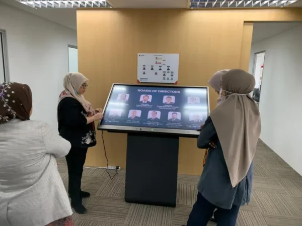 Interactive Smartboard for NS Corporation