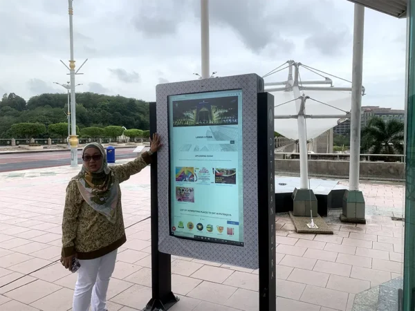 Outdoor Interactive Kiosk for Perbadanan Putrajaya