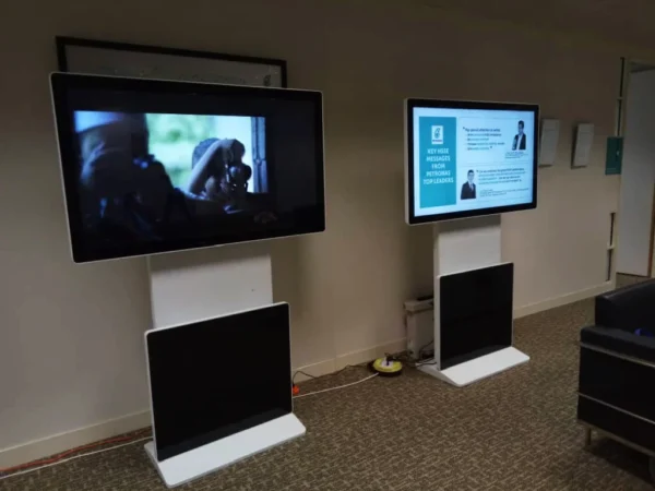 Touchscreen Floor Stand Kiosk for Petroliam Nasional Berhad (PETRONAS)