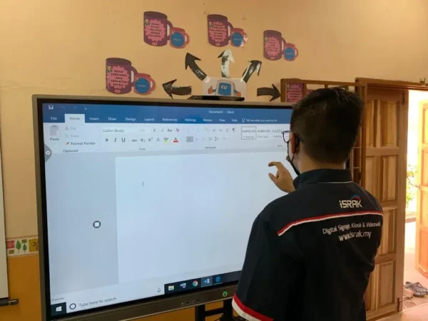 Interactive Smartboard for Sekolah Kebangsaan Chenderah
