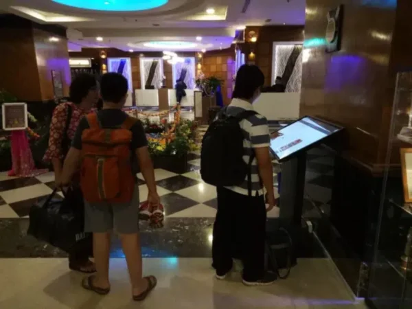 Touchscreen Kiosk for Seri Pacific Hotel Kuala Lumpur