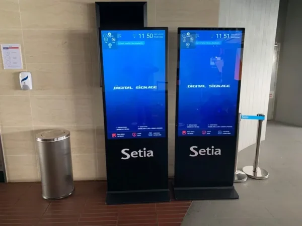 Digital Signage Floor Stand for Setia Eco Hill