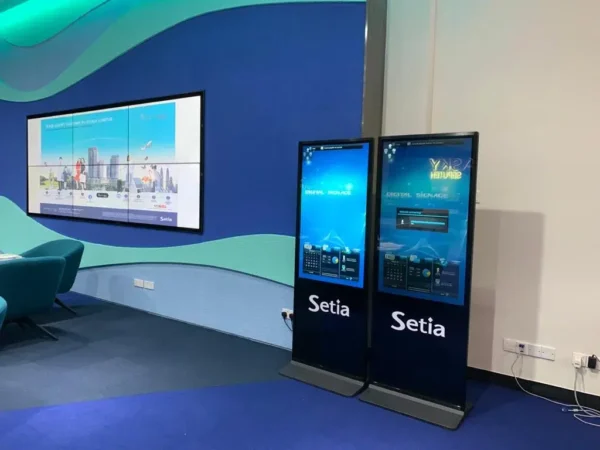 Touchscreen Floor Stand Kiosk for Setia Sky Seputeh Bangsar
