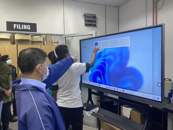 Interactive Smartboard for Camfil (M) Sdn Bhd