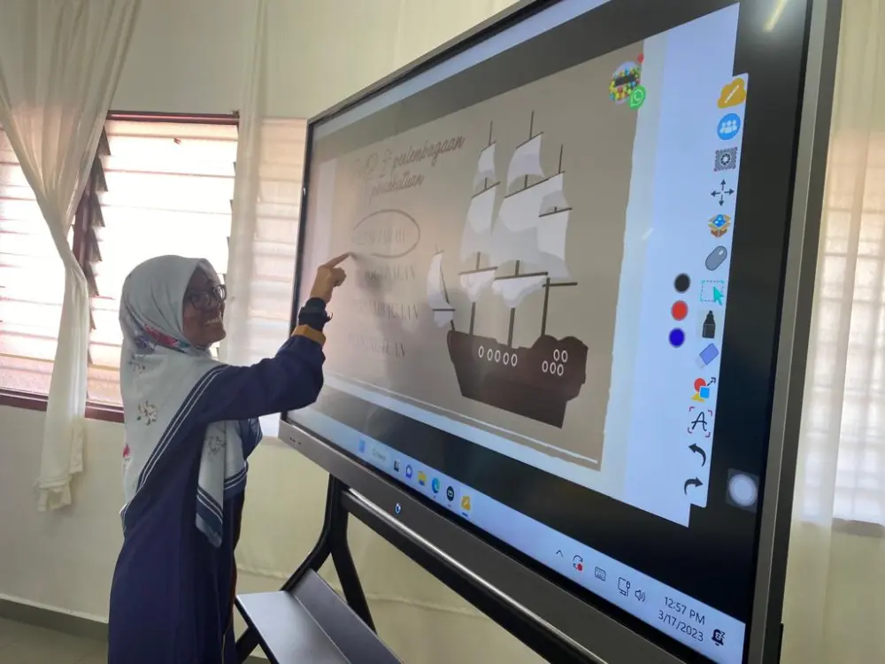 Interactive Smartboard for SMKA Tun Rahah