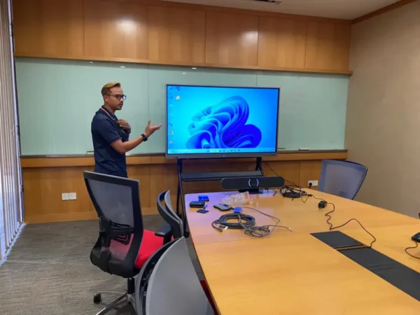 Interactive Smartboard for KAF Investment Bank Berhad