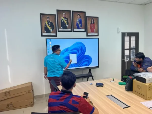 Interactive Smartboard for Majlis Pembandaran Kulai
