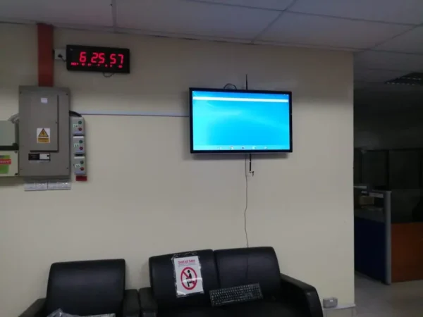 Digital Signage Monitor for Tg Medical Sdn Bhd