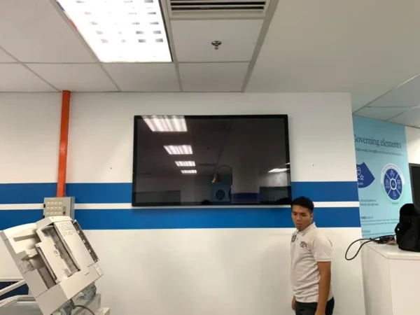 Digital Signage Monitor for Wilhelmsen Headquarter