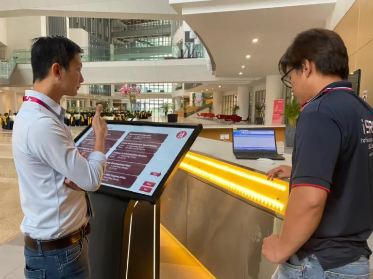 directory kiosk tmk003 asia school of business arvia solutions israk solutions