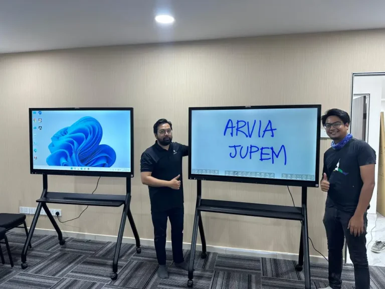 arvia smartboard wisma jupem es global israk solutions
