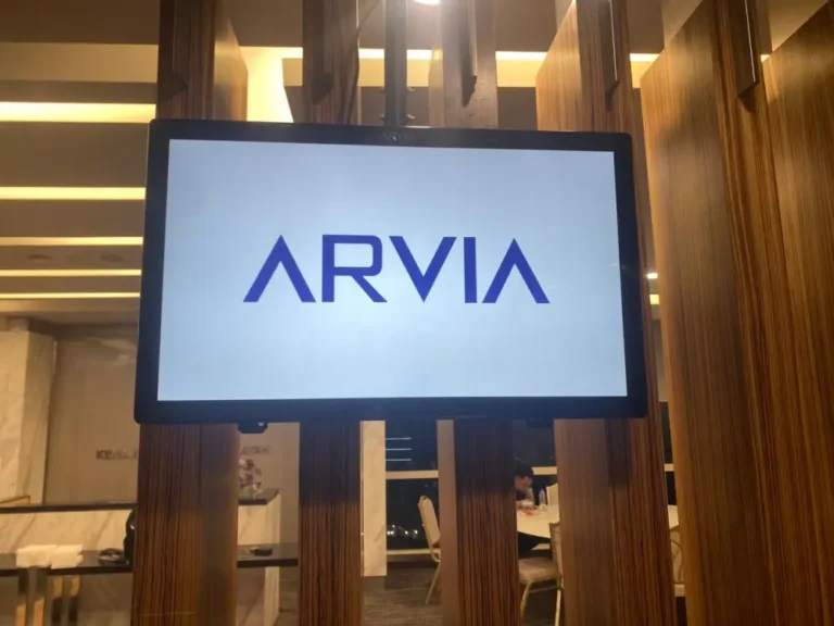 arvia audiovisual fliptouch digital signage cdms kementerian kemajuan desa dan wilayah israk solutions