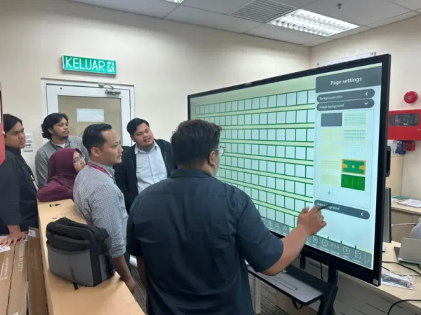 Empowering Cybersecurity Malaysia with Cutting-Edge Smartboard Technology