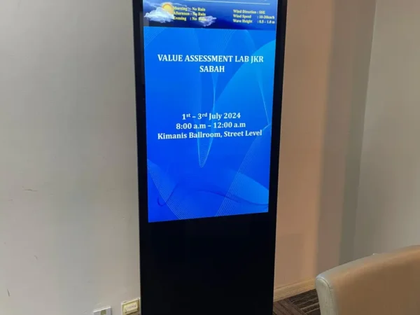 Elevating Hospitality: Hyatt Regency Kinabalu Introduces Floor Standing Kiosk