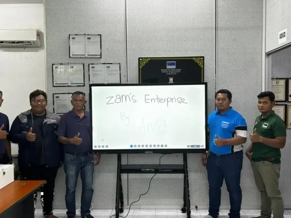 Repeat Purchase: Zam’s Enterprise Chooses ARV200-65 Arvia Smartboard