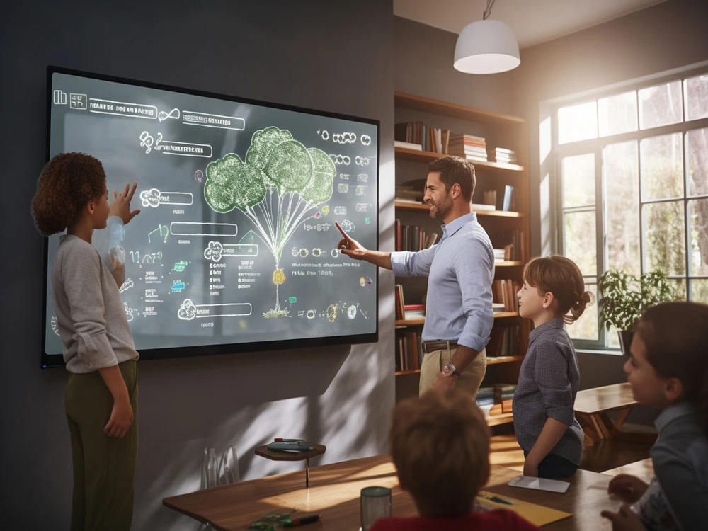 Revolutionizing Learning and Collaboration with Interactive Smartboard Technology