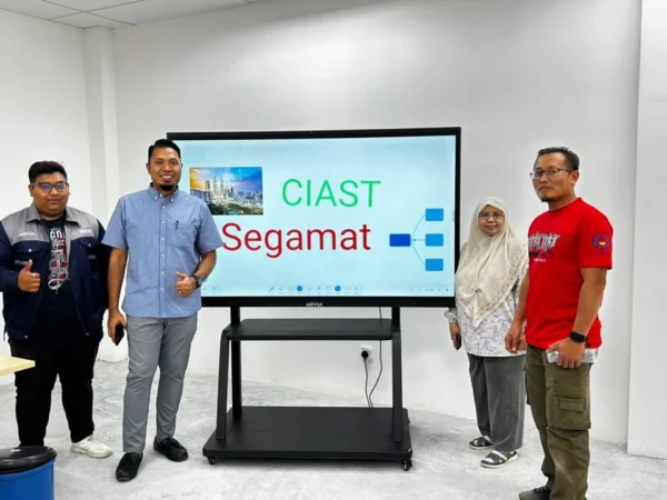 AI Smartboard & Flip Touch Installation at CIAST Segamat Johor | HS Supplier x Arvia Solutions