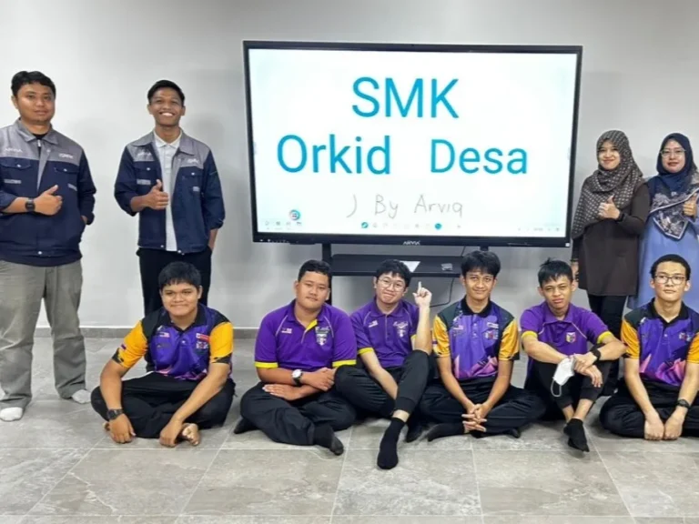 ai smartboard smk orkid desa israk solutions arvia solutions