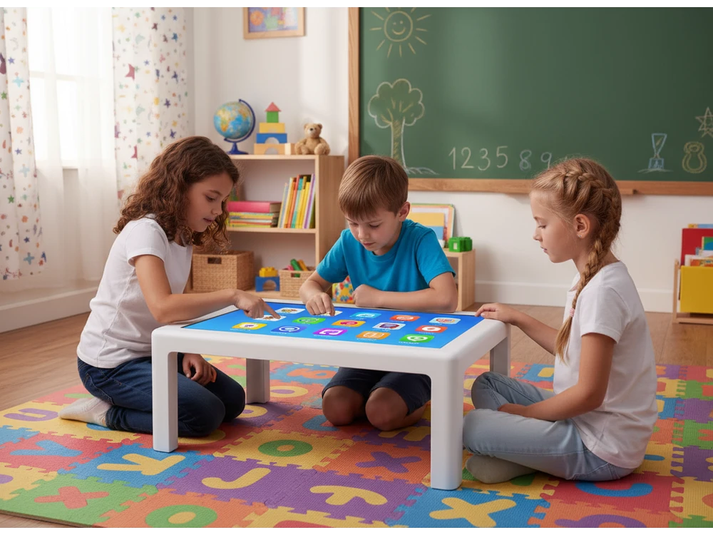 Smart Table Malaysia | Modern Touchscreen Table for Creative Spaces