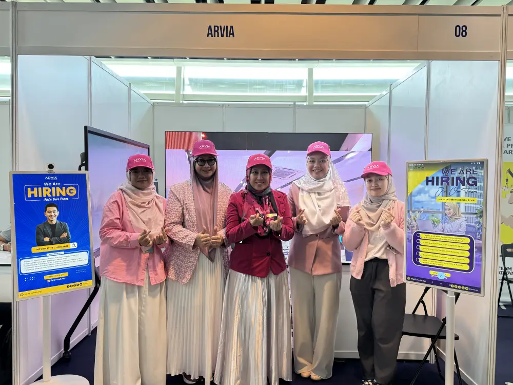 Arvia Solutions at MADANI Career Fair 2025: Hiring & Tech Showcase