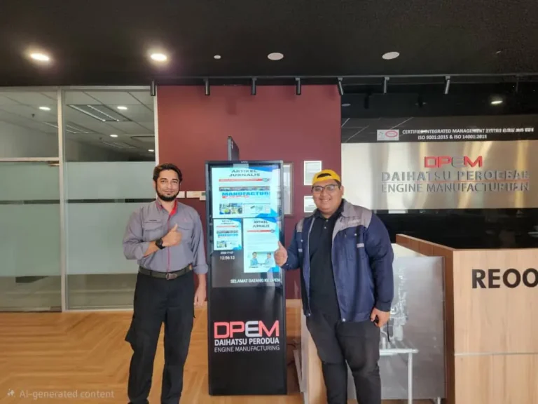self service kiosk DPEM israk solutions arvia solutions