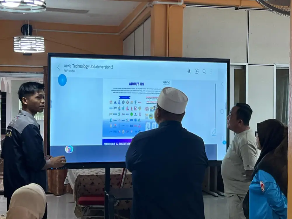 ARV600 86” AI Smartboard & Fliptouch Deployment for Masjid Jamek Al-Ikhwan Felda Gugusan Adela