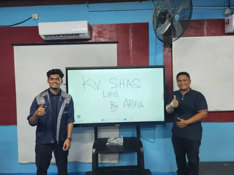 ai smartboard kolej vokasional sultan haji ahmad shah arvia solutions