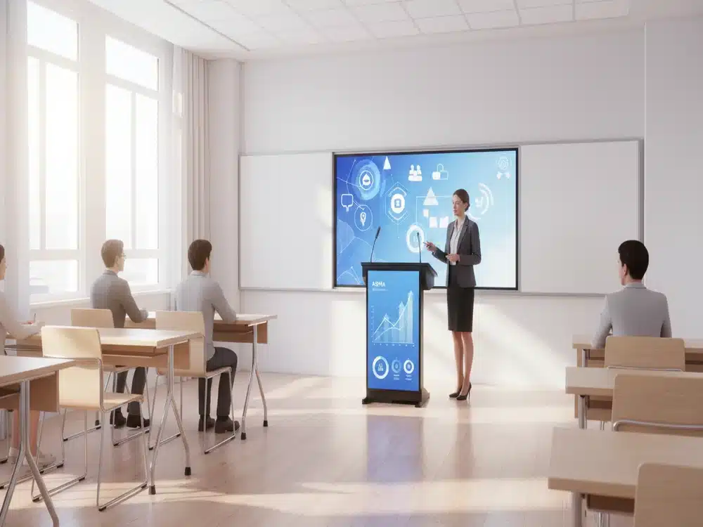 Touchscreen Solutions | Smart Podium for Lectures, Meetings & Auditoriums