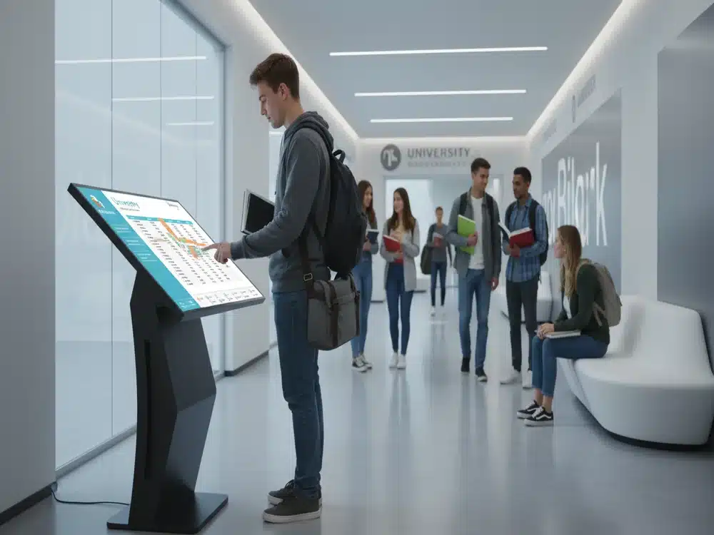 Touchscreen Solutions | Horizontal Kiosk for Self-Service & Digital Engagement